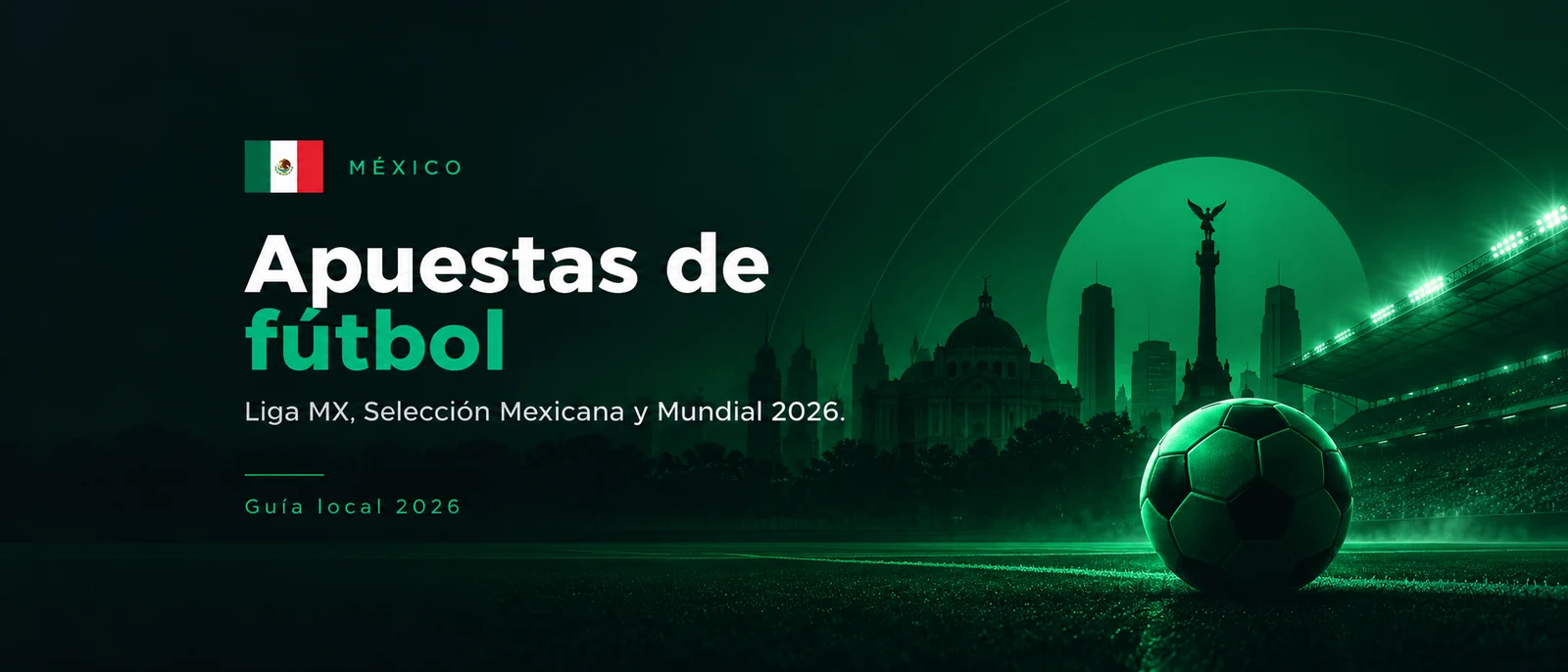 Apuestas de Fútbol en México: Liga MX y Copa del Mundo 2026